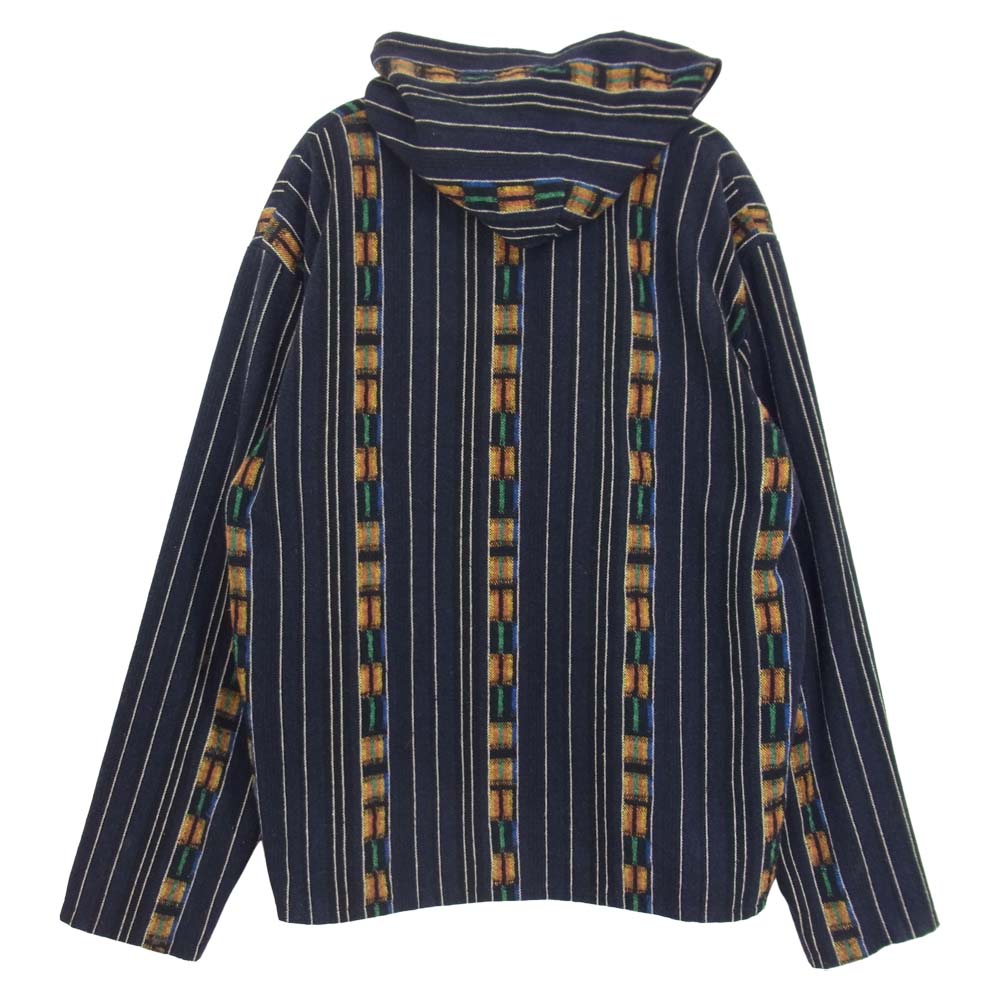TENDERLOIN テンダーロイン T-GTM PARKA グアテマラ プルオーバー パーカー ネイビー系 M【中古】