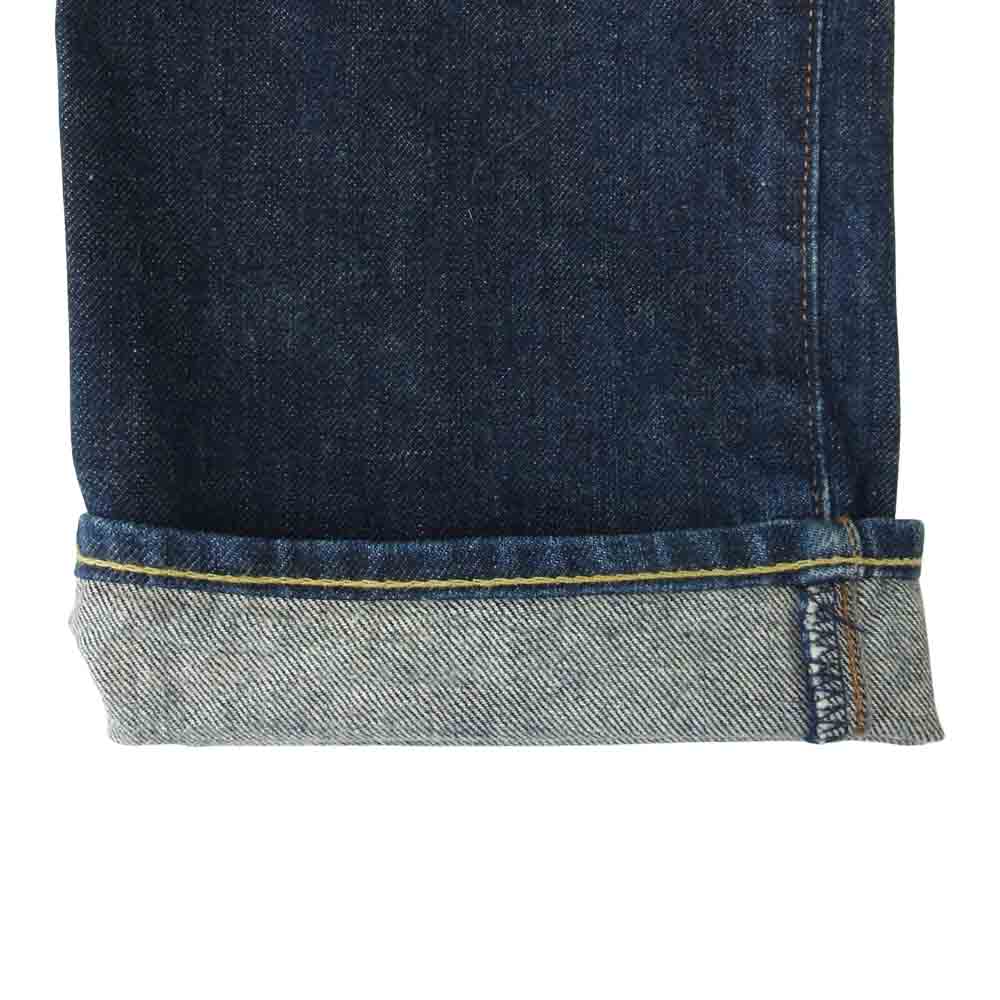 HYSTERIC GLAMOUR ヒステリックグラマー 0233AP12 RAW デニム スリムストレート インディゴブルー系 30【中古】