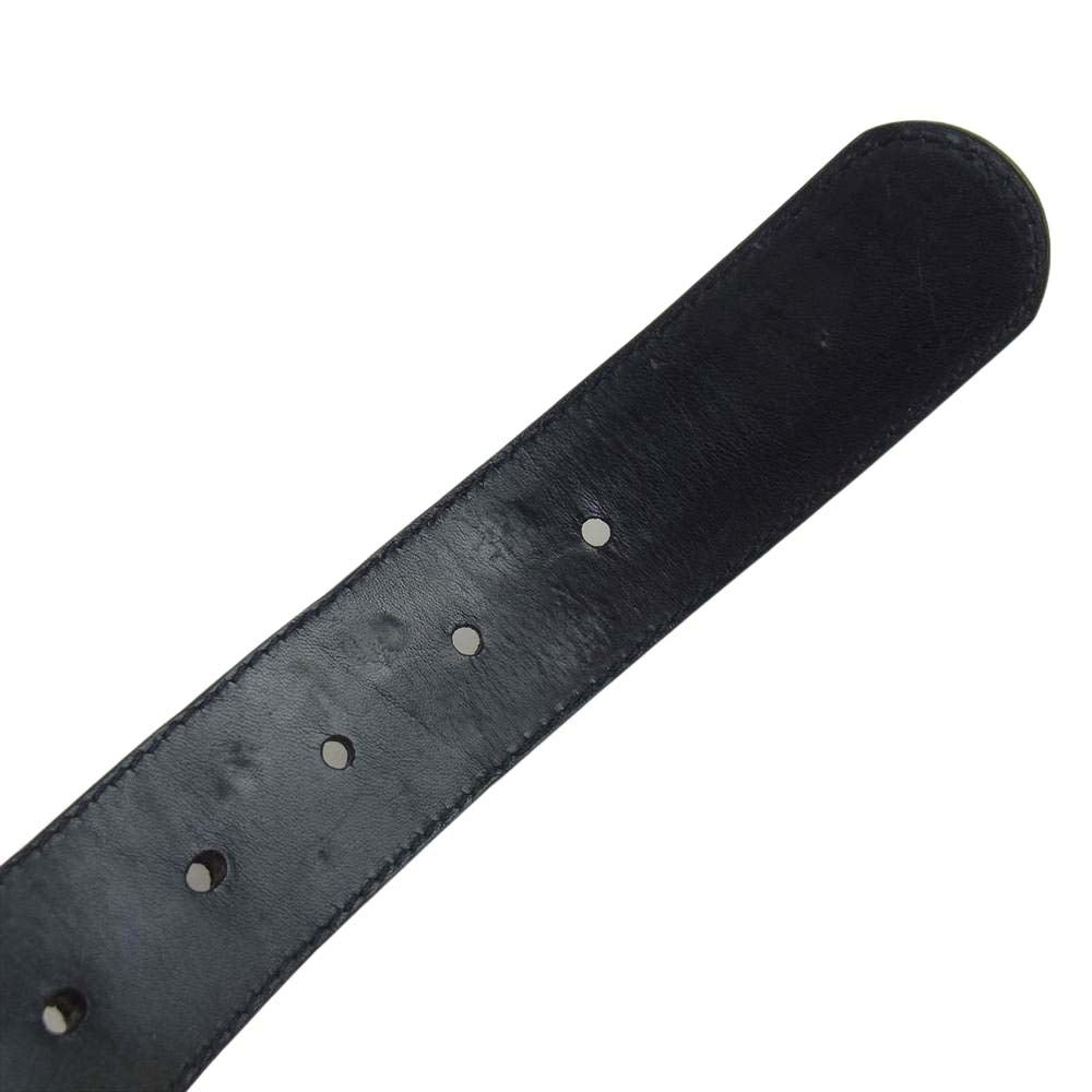 CHROME HEARTS クロムハーツ（原本有） 1.5 STRAP レザー ストラップ ブラック系【中古】