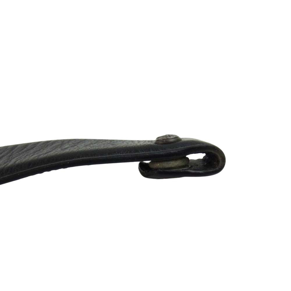 CHROME HEARTS クロムハーツ（原本有） 1.5 STRAP レザー ストラップ ブラック系【中古】