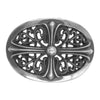 CHROME HEARTS クロムハーツ（原本無） 1.5 クラシックオーバルクロス ベルトバックル シルバー系【中古】
