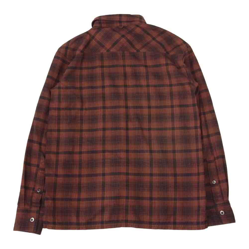 NEIGHBORHOOD ネイバーフッド 21SS 211ARNH-SHM02 LOGGER/C-SHIRT.LS ロガー フランネル チェック シャツ ブラウン系 S【中古】