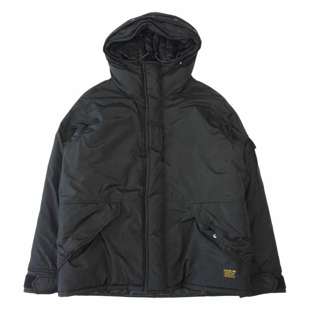 NEIGHBORHOOD ネイバーフッド 17AW 172TSNH-JKM03 ECWCS / N-JKT ナイロンフード ジャケット ブラック系 S【中古】