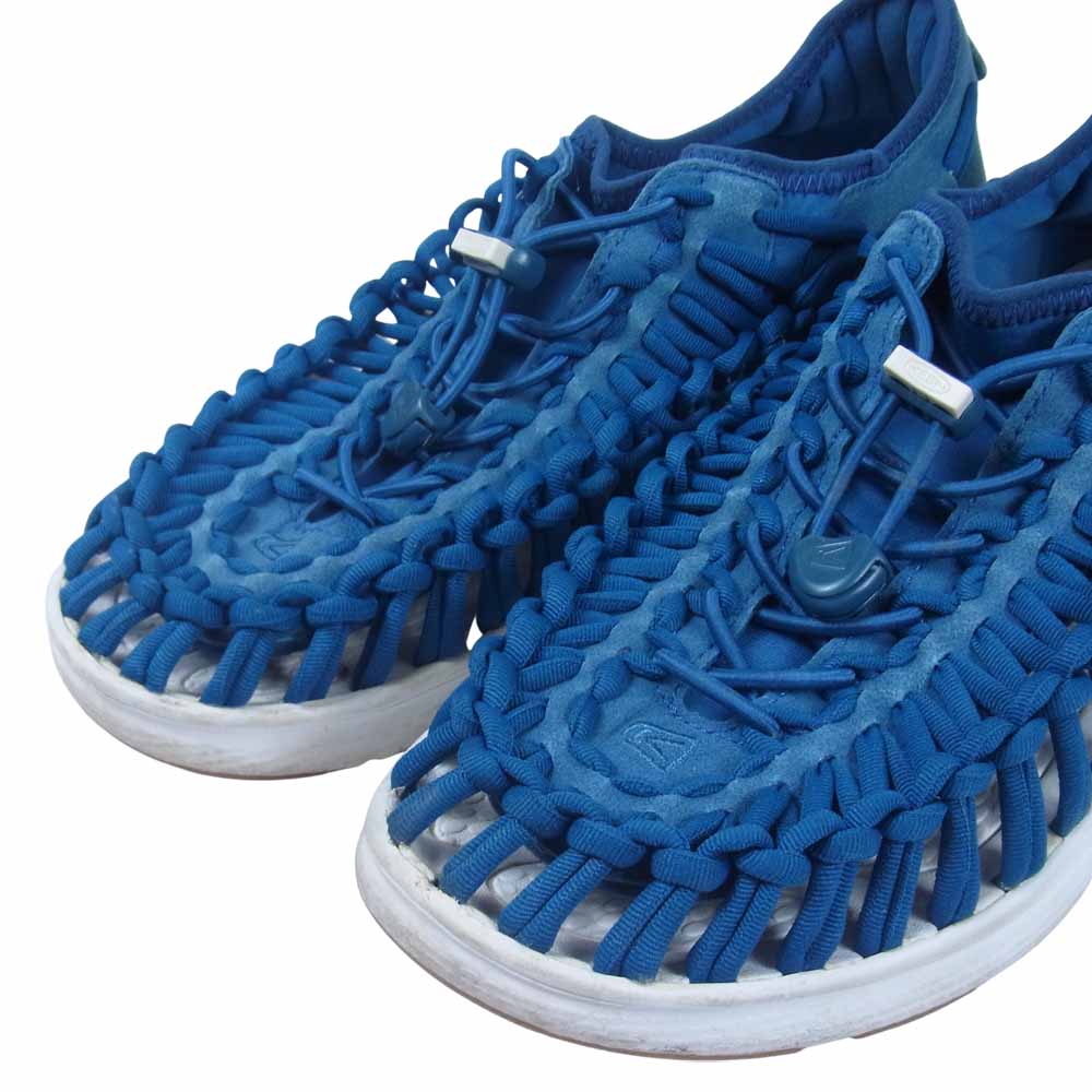 KEEN キーン ユニーク アウトドア サンダル ブルー系 US8【中古】