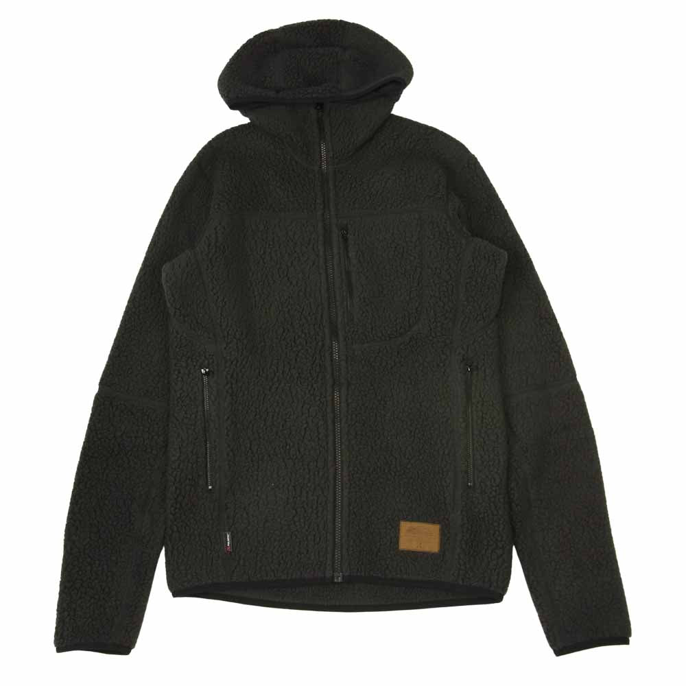 HAGLOFS ホグロフス 604137 Pile Hood Men パイル フード フリース ジャケット ブラック系 S【中古】