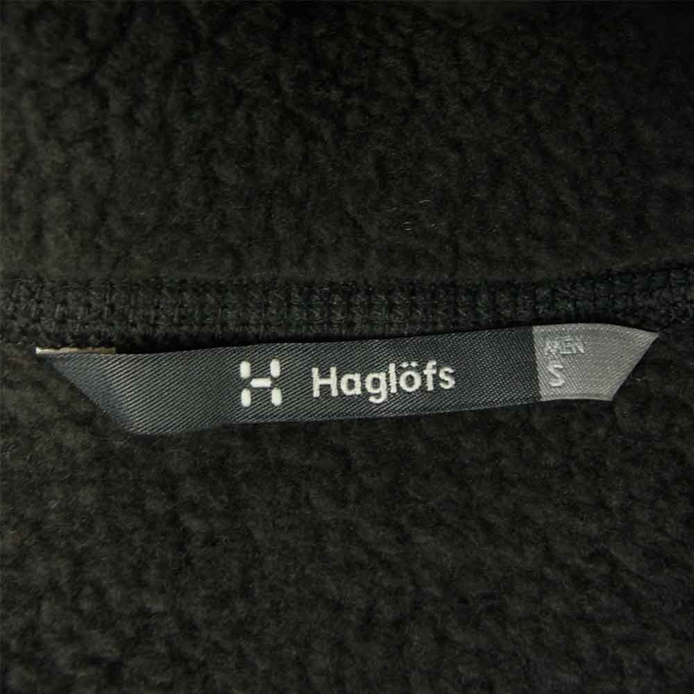 HAGLOFS ホグロフス 604137 Pile Hood Men パイル フード フリース ジャケット ブラック系 S【中古】