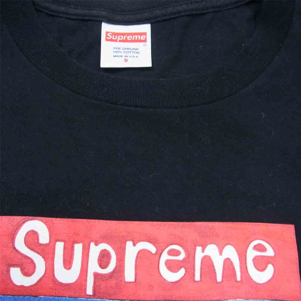 Supreme シュプリーム 20SS Sailboat Tee ボート アート プリント Tシャツ ブラック系 S【中古】