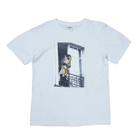 Supreme シュプリーム 20AW ANTIHERO Balcony Tee アンタイ ヒーロー プリント 半袖 Tシャツ ホワイト系 S【中古】