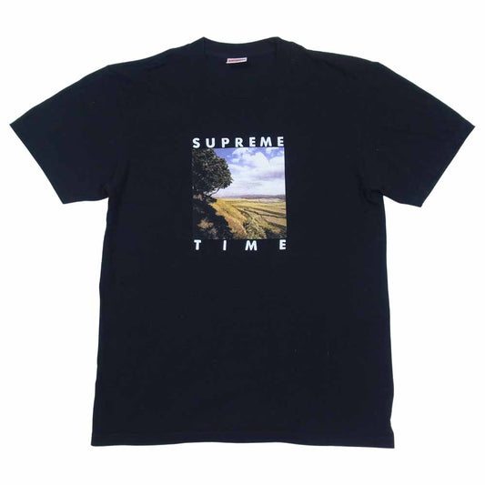 Supreme シュプリーム 20SS Time Tee タイム アート プリント Tシャツ ブラック系 S【中古】