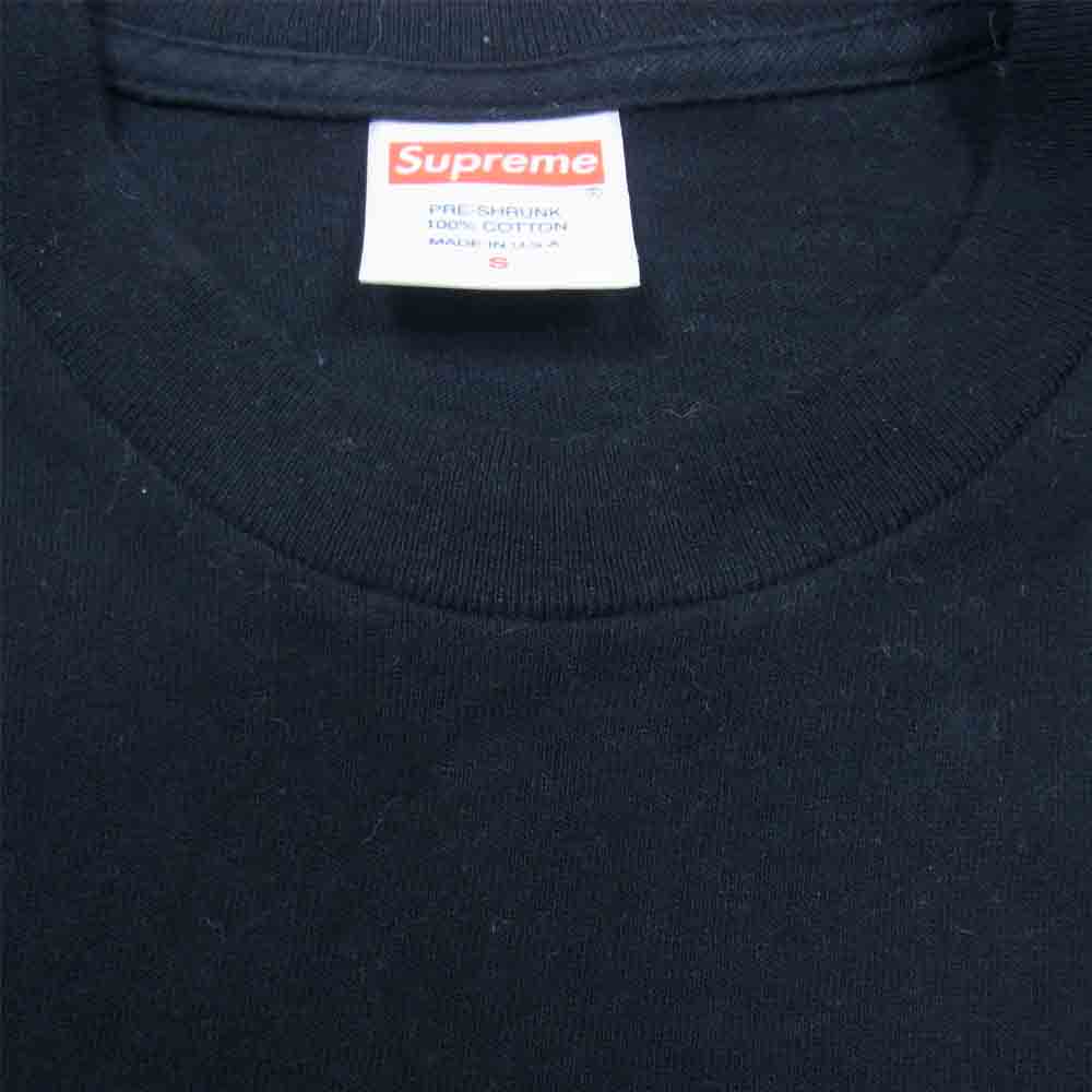 Supreme シュプリーム 20SS Time Tee タイム アート プリント Tシャツ ブラック系 S【中古】