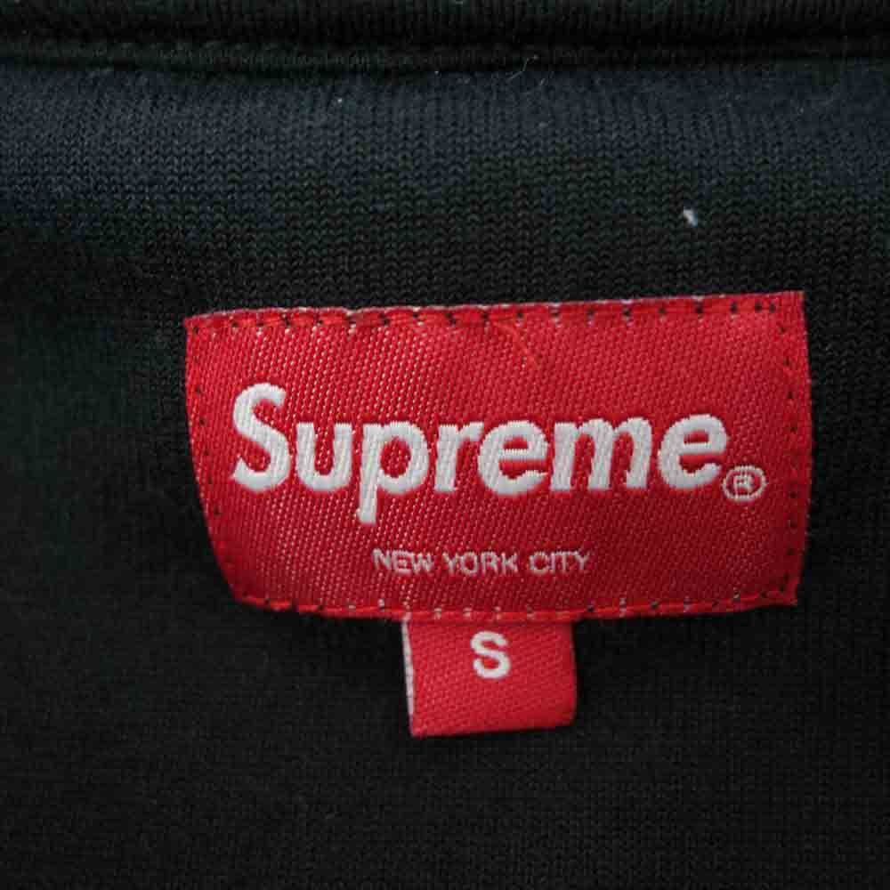 Supreme シュプリーム 20SS Terry S/S Zip Up ジップアップ パイル 半袖 ポロ シャツ ブラック系 S【中古】