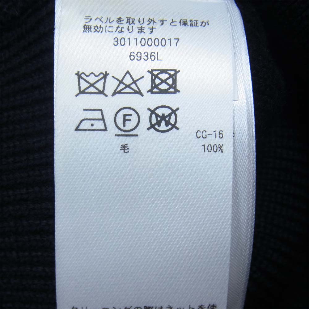 CANADA GOOSE カナダグース ARCTIC DISC TOQUE 6936L リブ ビーニー ブラック系【中古】