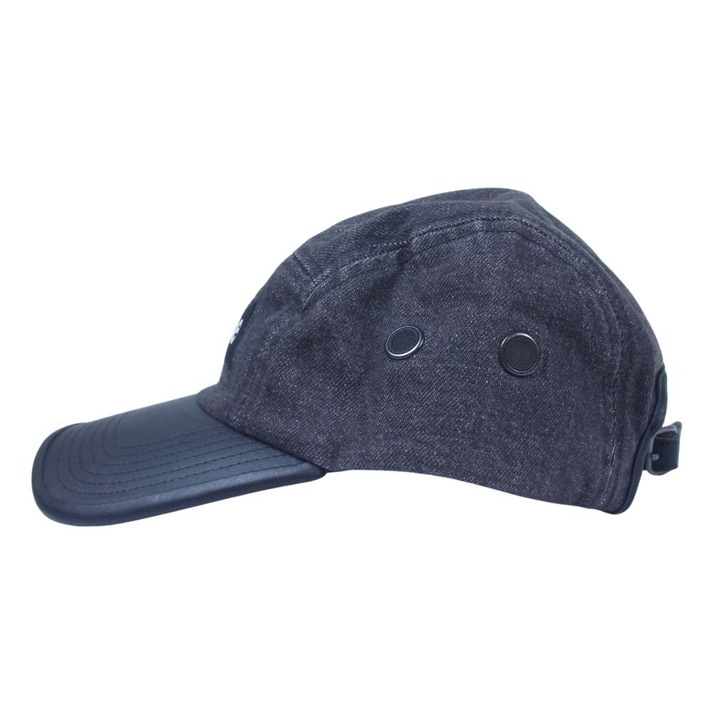 Supreme シュプリーム 20SS 2-Tone Denim Camp Cap デニム キャンプ キャップ ブラック系【中古】