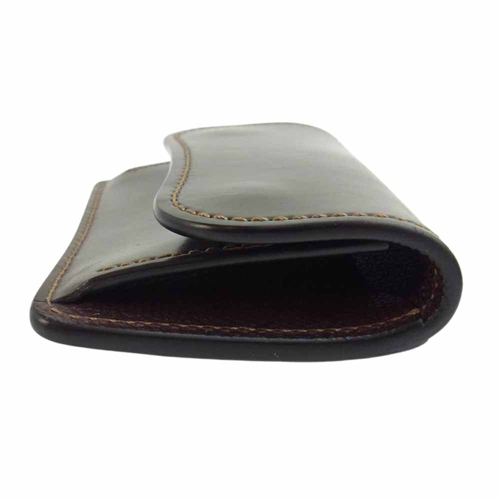 WILDSWANS ワイルドスワンズ TONGUE タング コレクターズ別注 シェルコードバン マルチケース 小銭入れ ダークブラウン系【新古品】【未使用】【中古】
