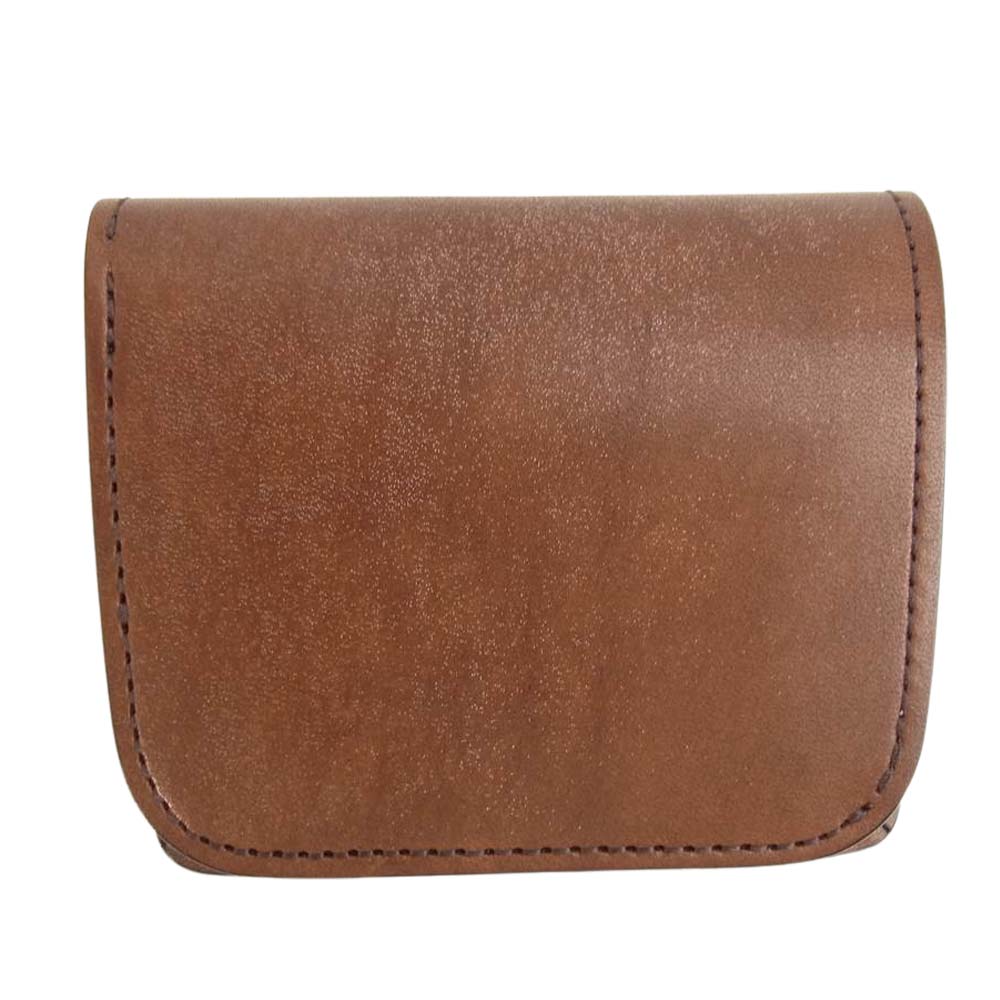 WILDSWANS ワイルドスワンズ CASA カーサ 2つ折り 財布 レザーウォレット ブラウン系【新古品】【未使用】【中古】