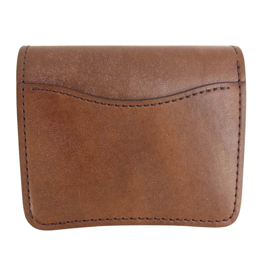 WILDSWANS ワイルドスワンズ CASA カーサ 2つ折り 財布 レザーウォレット ブラウン系【新古品】【未使用】【中古】