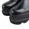 Sacai サカイ 21-05758 LEATHER LONG BOOTS レザー ロング チェルシー ブーツ ブラック系 39【中古】