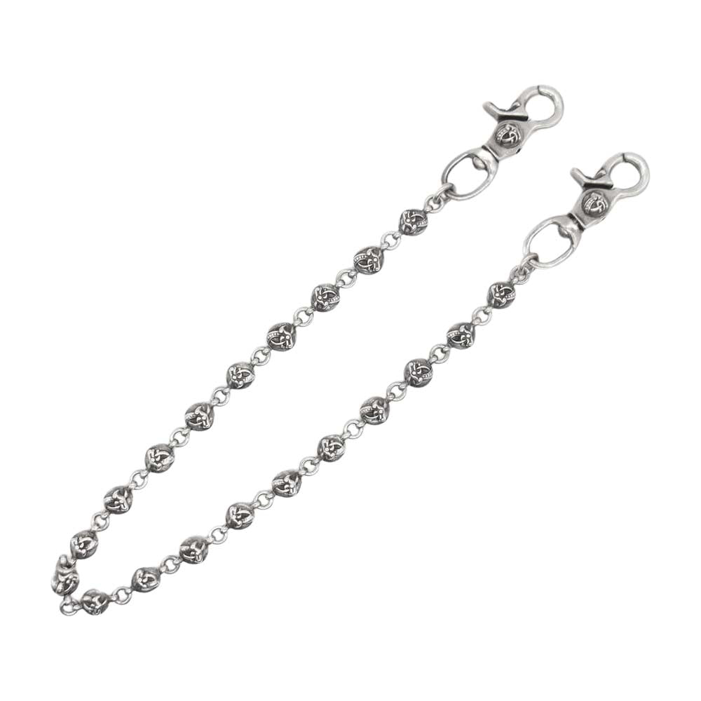CHROME HEARTS クロムハーツ（原本無） 2クリップ ロング ケルティックボール ウォレットチェーン【中古】