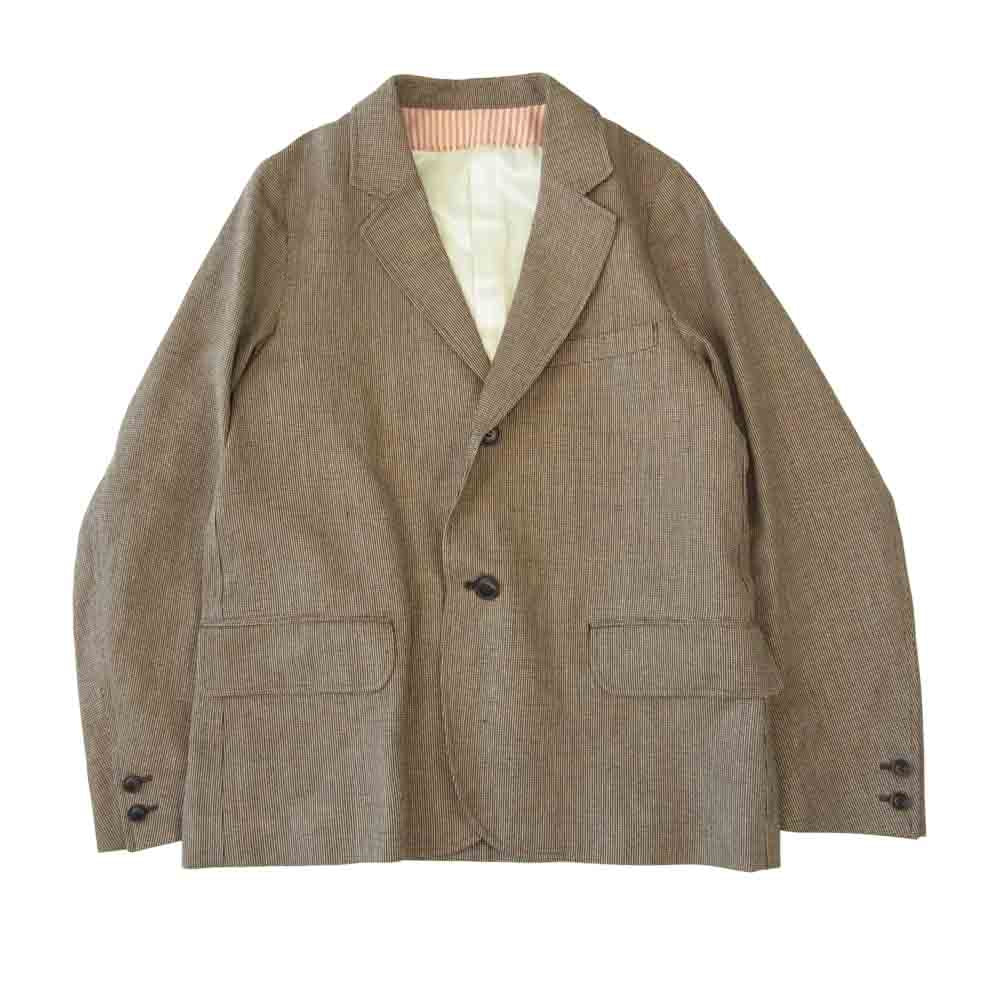 VISVIM ビズビム 20SS 0120105013015 SOLEBURY BLAZER CHECK ブレザー ブラウン系 1【中古】