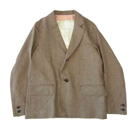 VISVIM ビズビム 20SS 0120105013015 SOLEBURY BLAZER CHECK ブレザー ブラウン系 1【中古】