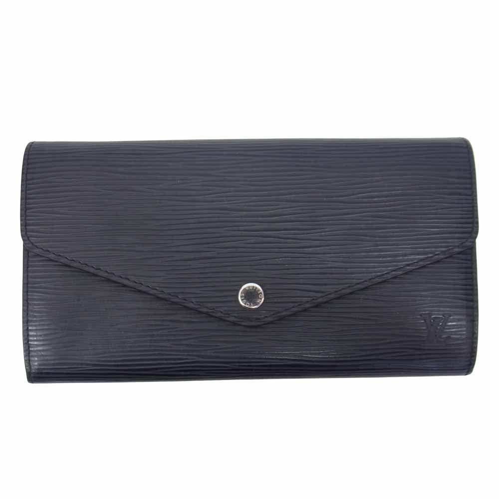 LOUIS VUITTON ルイ・ヴィトン M60582 エピ ポルトフォイユ サラ ブラック系【中古】