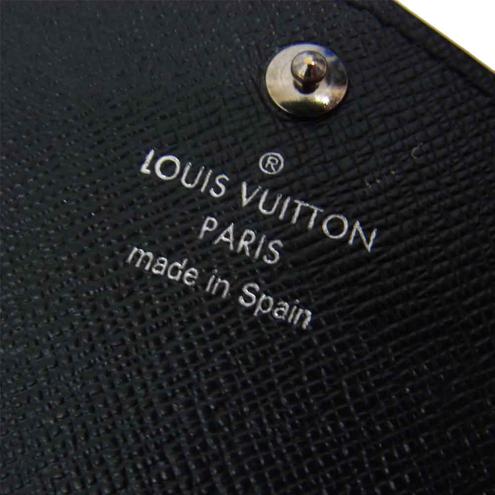 LOUIS VUITTON ルイ・ヴィトン M60582 エピ ポルトフォイユ サラ ブラック系【中古】