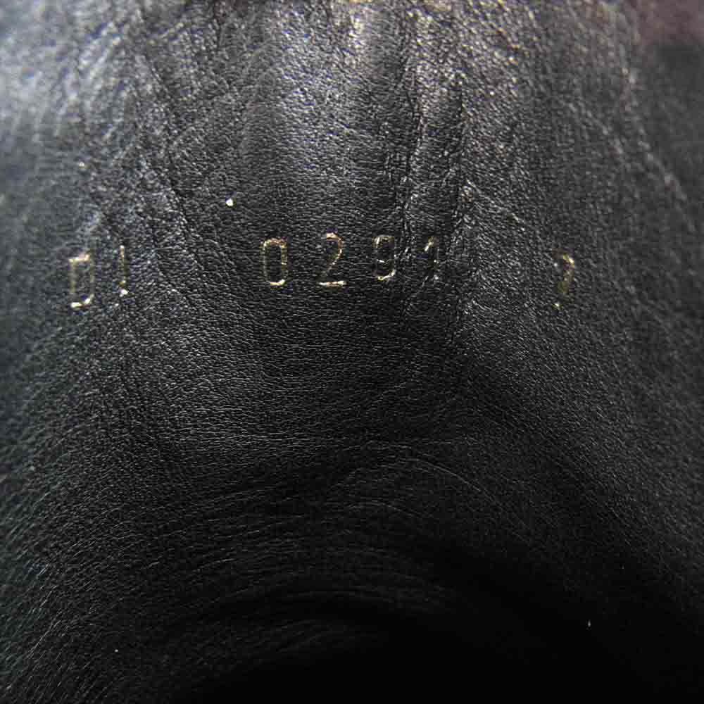 LOUIS VUITTON ルイ・ヴィトン 1A9FE9 LVボールド ライン モノグラム サイドゴア アンクルブーツ ブラック系 実寸約27cm【中古】