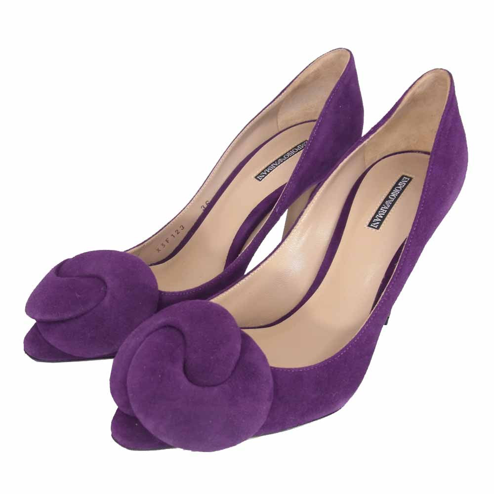 Emporio Armani エンポリオ・アルマーニ デザイン ヒール パンプス