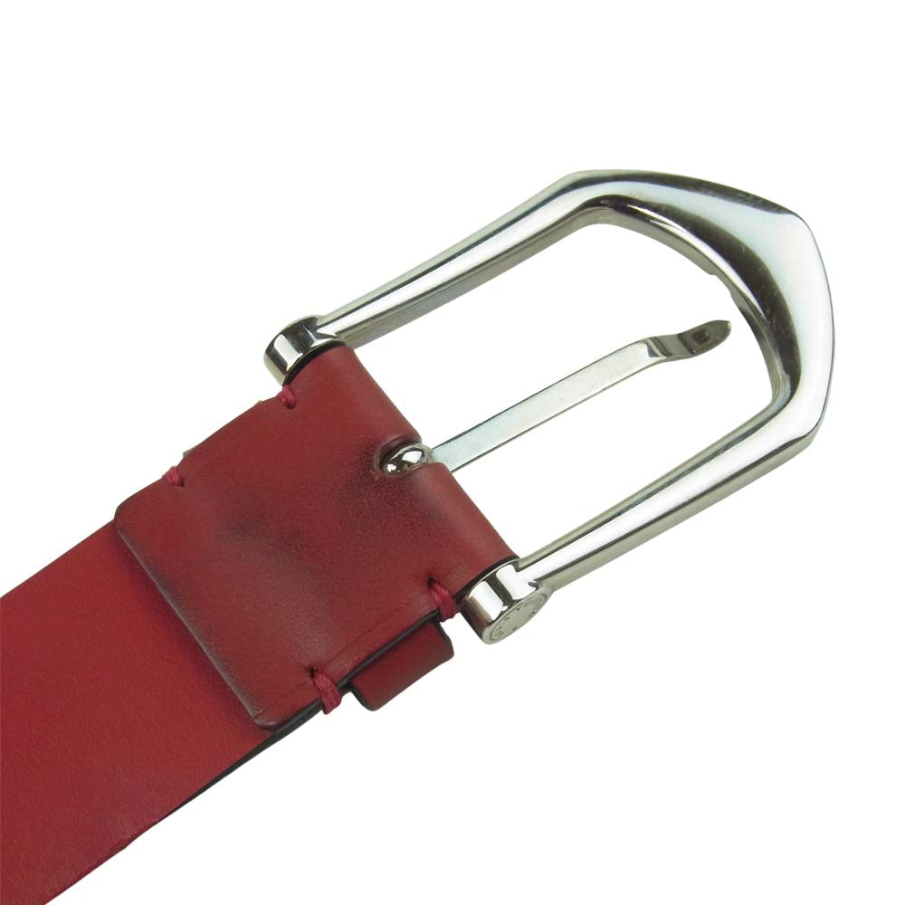 LOUIS VUITTON ルイ・ヴィトン M9561 レザー ベルト レッド系【中古】