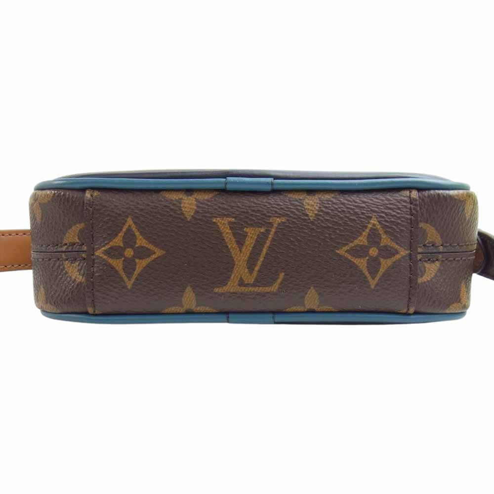 LOUIS VUITTON ルイ・ヴィトン M51459 パッチワーク コレクション エピ ダヌーヴ PM NM ショルダーバッグ ブラウン系 ネイビー系【中古】