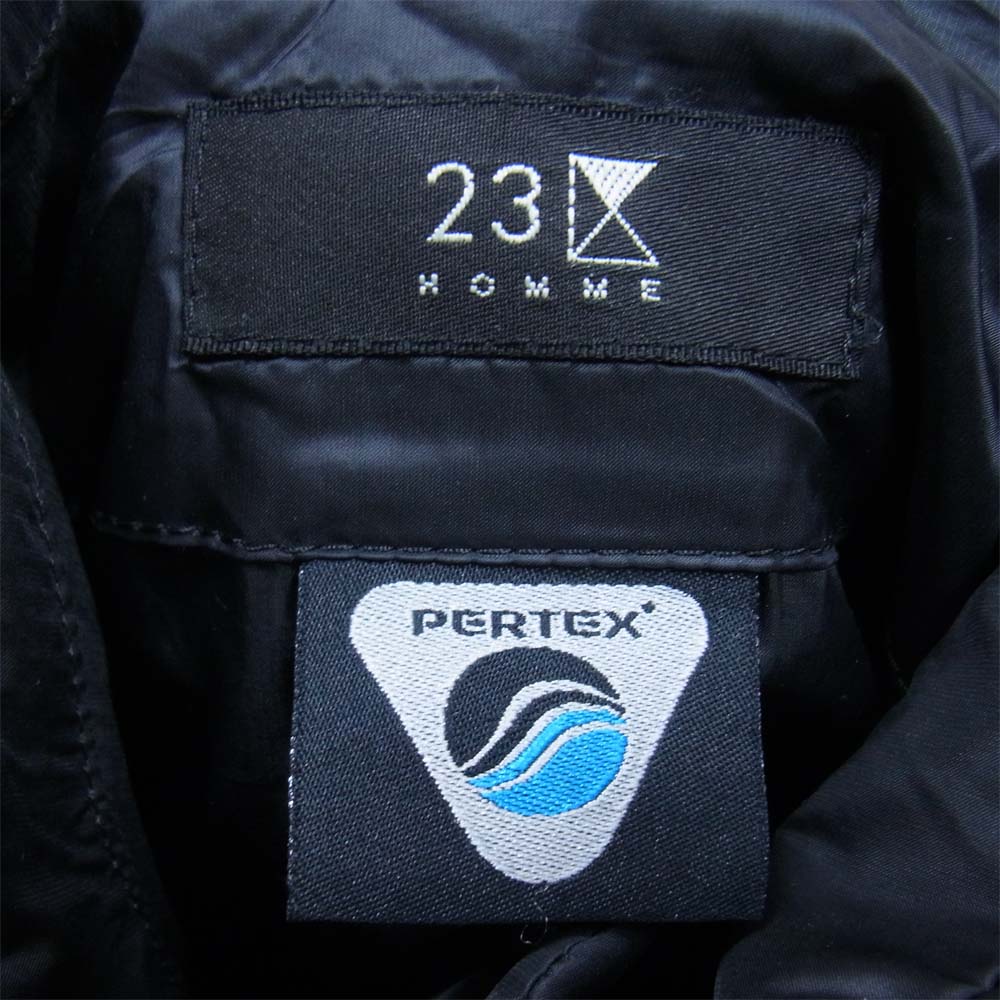 ニジュウサンク PERTEX ダウン ジャケット ブラック系 48【中古】