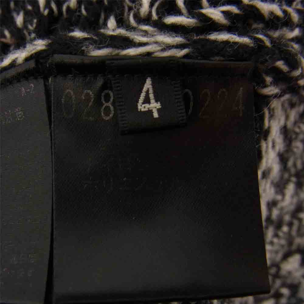 5351 プール オム 0280040224 SHEPHERD Vネック ニット ブラック系 4【中古】