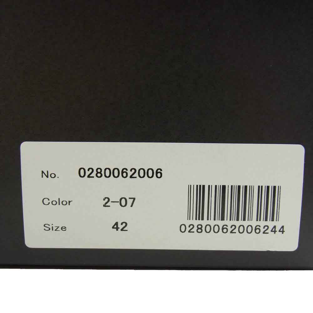 5351 プール オム 0280062006 クラシック レザー チャッカ ブーツ ブラック系 42【中古】