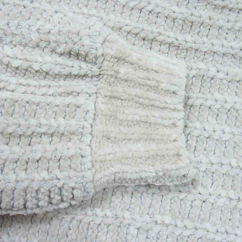 ISSEY MIYAKE イッセイミヤケ IM94-KN501-03 19AW ドルマンスリーブ タートルネック プルオーバー ニット 薄灰系 2【極上美品】【中古】