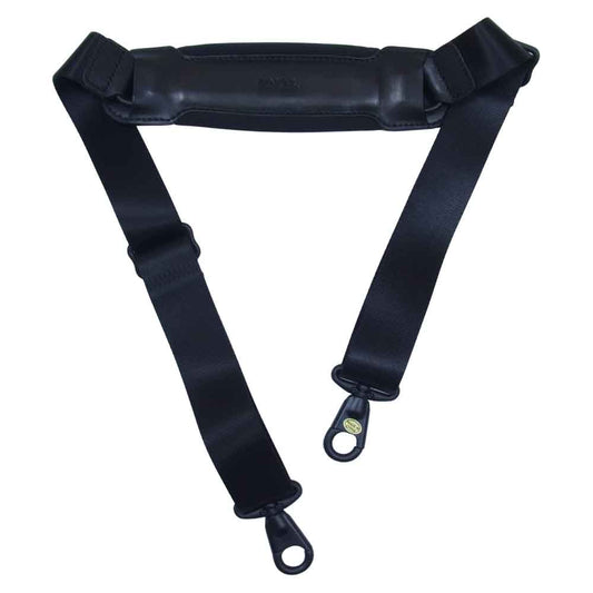 TUMI トゥミ ALPHA ARTICULATING SHOULDER STRAP アルファ ショルダー ストラップ ブラック系【極上美品】【中古】