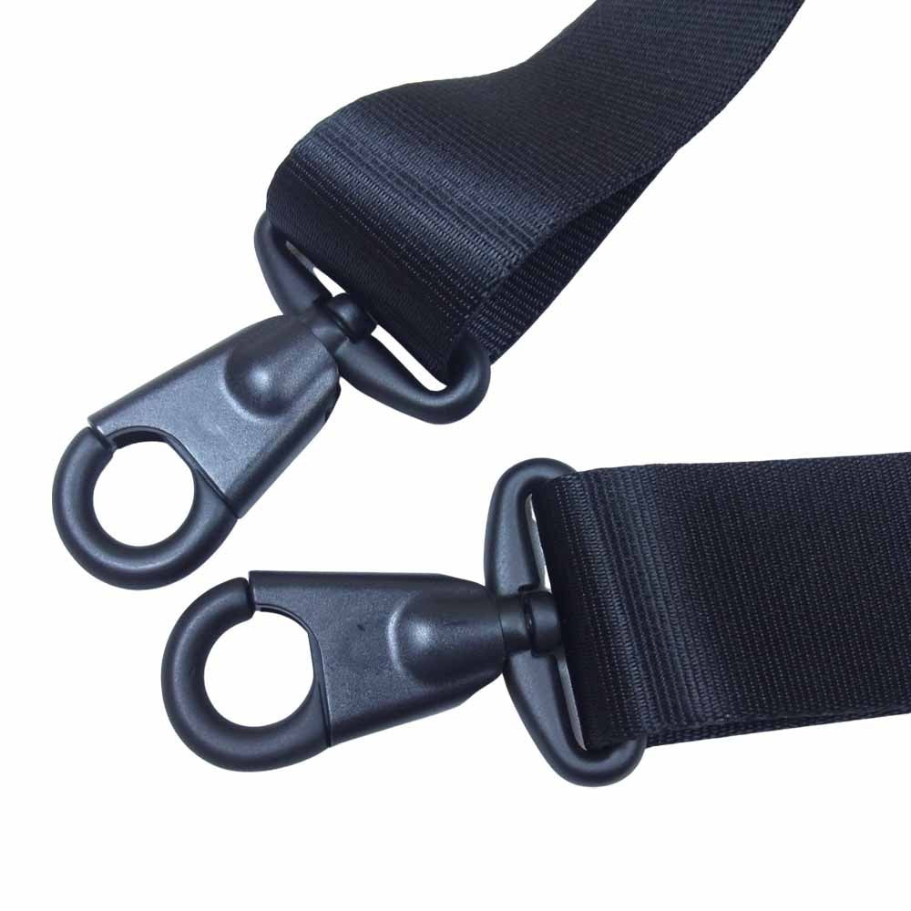 TUMI トゥミ ALPHA ARTICULATING SHOULDER STRAP アルファ ショルダー ストラップ ブラック系【極上美品】【中古】