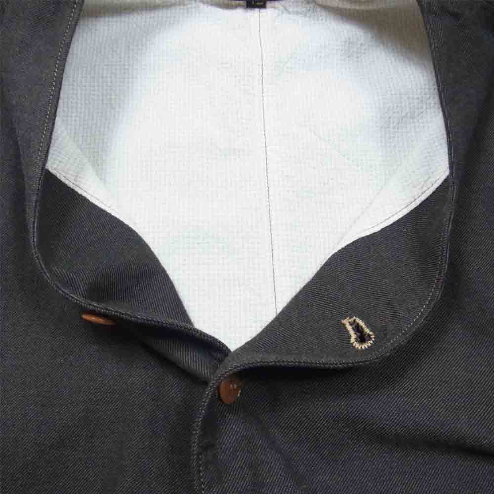FREEWHEELERS フリーホイーラーズ 4ポケット シンチバック ベスト 黒茶系 42【中古】