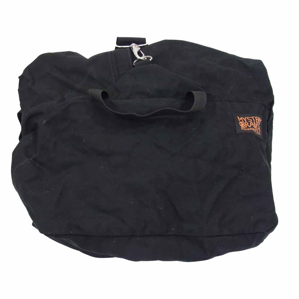 MYSTERY RANCH ミステリーランチ CUBE MASTER DUFFEL キューブ マスター ダッフル 折り畳み 2WAY バッグ  ブラック系【中古】