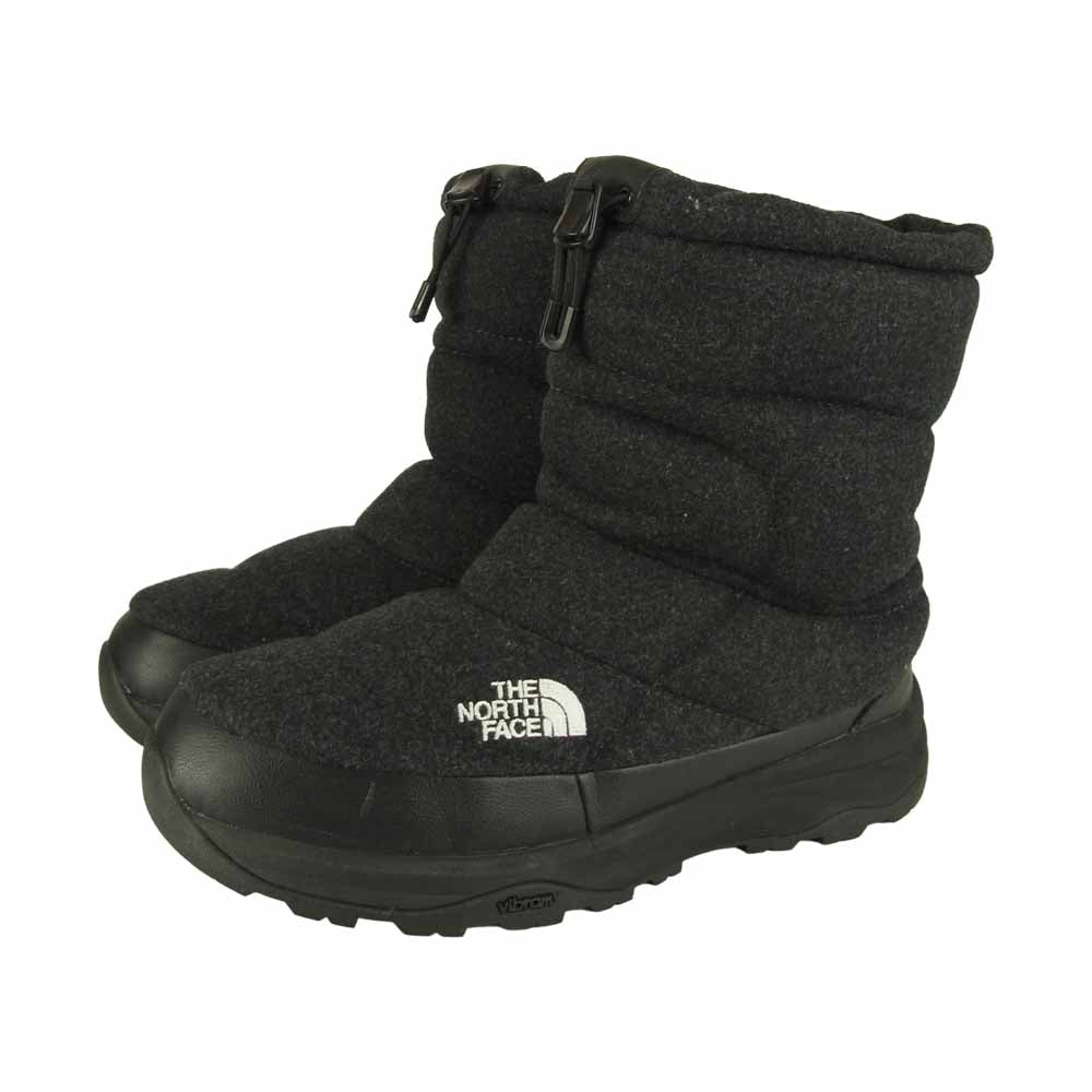 THE NORTH FACE ノースフェイス NF51878 Nuptse Bootie ヌプシ ブーティー ブーツ ダークグレー系 27㎝【中古】