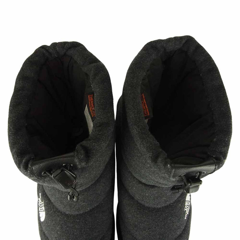 THE NORTH FACE ノースフェイス NF51878 Nuptse Bootie ヌプシ ブーティー ブーツ ダークグレー系 27㎝【中古】