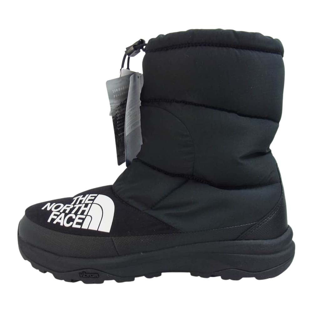 THE NORTH FACE ノースフェイス NF51877 Nuptse Down Bootie ヌプシ ダウン ブーティー ブーツ ブラック系 27.0ｃｍ【新古品】【未使用】【中古】