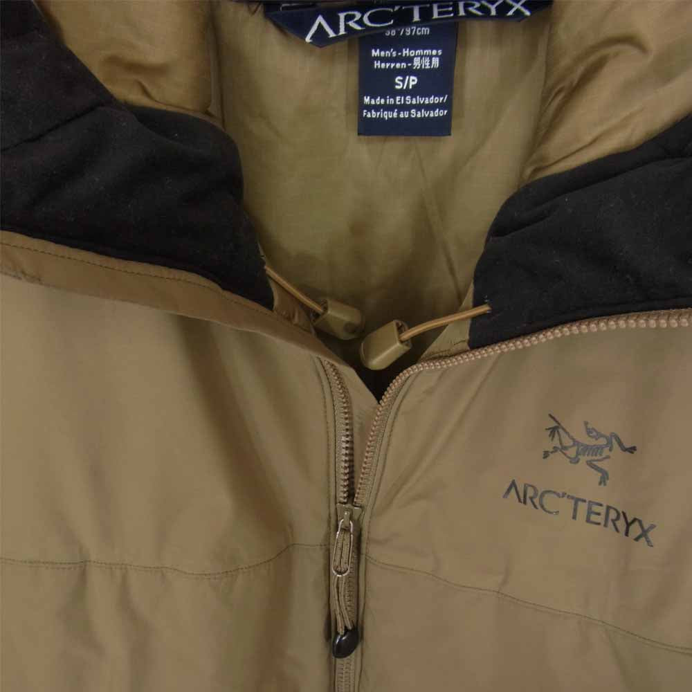 ARC'TERYX アークテリクス 16493 LEAF Cold WX Hoody LT リーフ コールド WX  フーディー ジャケット ベージュ系 S/P【中古】