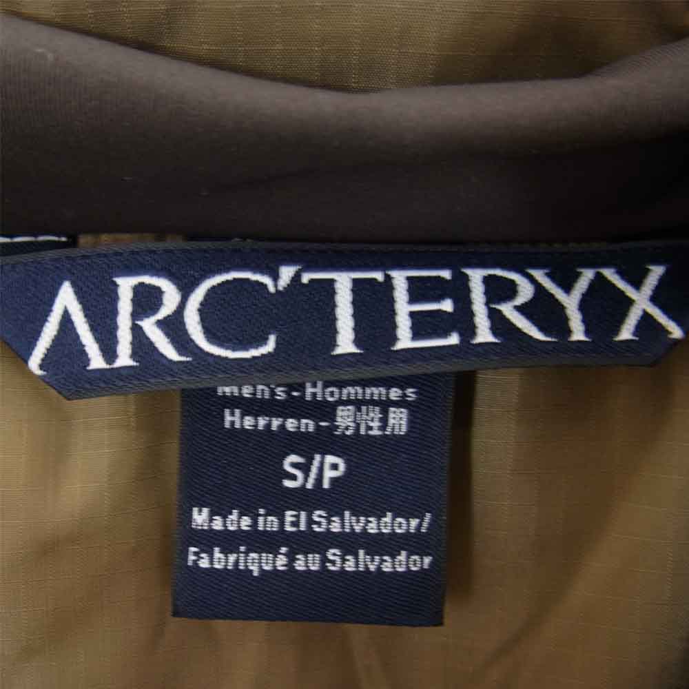ARC'TERYX アークテリクス 16493 LEAF Cold WX Hoody LT リーフ コールド WX  フーディー ジャケット ベージュ系 S/P【中古】