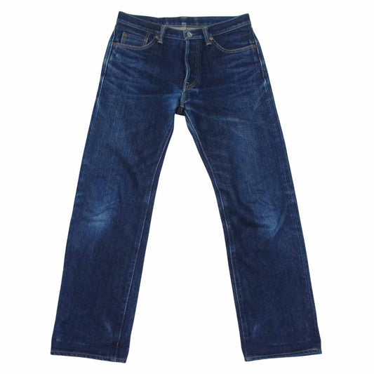 IRON HEART アイアンハート 634S 21oz EXTRAHEAVY ヘビーオンス セルビッジ デニム パンツ インディゴブルー系 32【中古】
