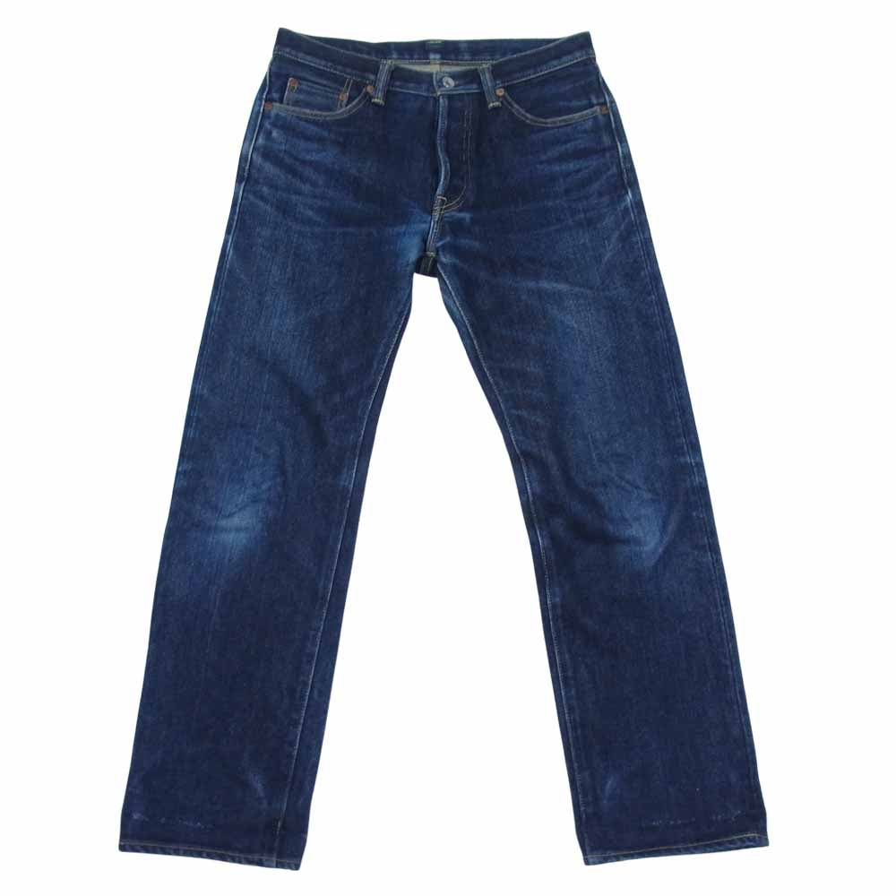 IRON HEART アイアンハート 634S 21oz EXTRAHEAVY ヘビーオンス セルビッジ デニム パンツ インディゴブルー系 32【中古】