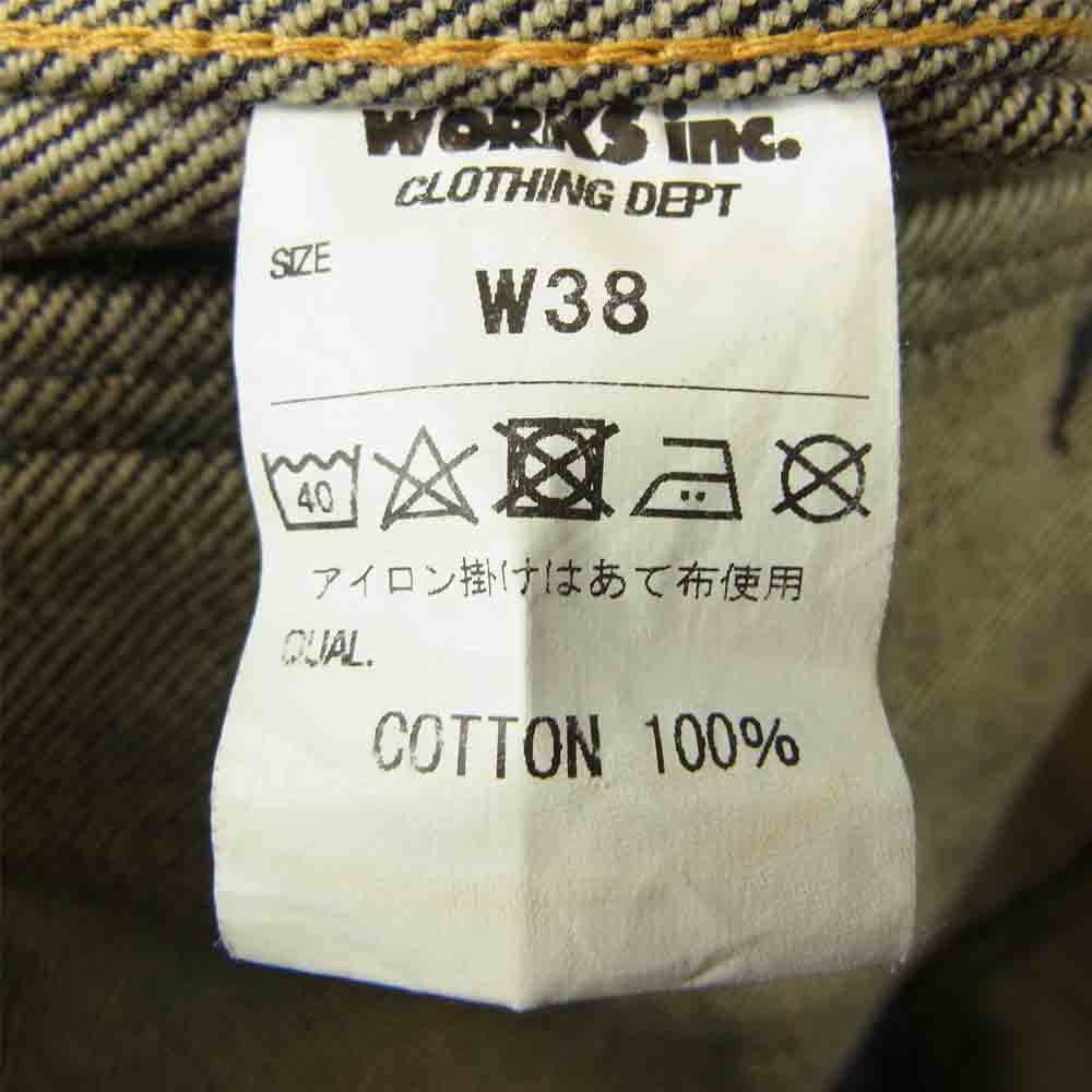 IRON HEART アイアンハート 526PJ 526PJ 21oz セルビッチ デニム サイドポケットトラッカージャケット インディゴブルー系 38【中古】