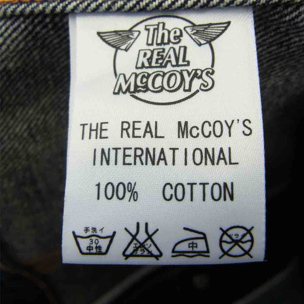 The REAL McCOY'S ザリアルマッコイズ LOT 927 JOE McCOY ジョーマッコイ DENIM JACKET デニム ジャケット インディゴブルー系 36【中古】