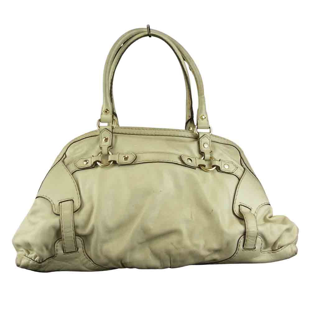 GUCCI グッチ 189890 ホースビット ハンドバッグ ホワイト系【中古】