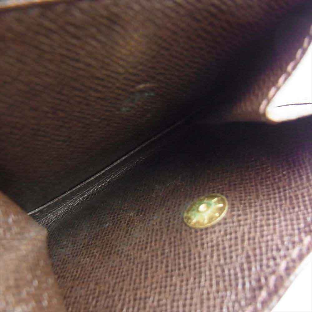 LOUIS VUITTON ルイ・ヴィトン N61675 ダミエ ポルトフォイユ マルコ 2つ折り 財布 ブラウン系【中古】