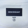 DESCENDANT ディセンダント BLT SS 半袖 Ｔシャツ 半袖Tシャツ 日本製 ホワイト系 2【新古品】【未使用】【中古】
